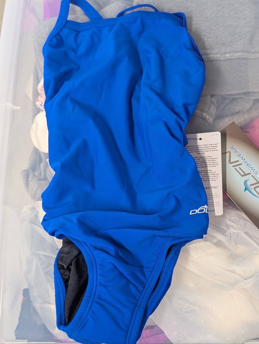 NWT Dolfin Girls Swimsuit Size 22 (8/10)
